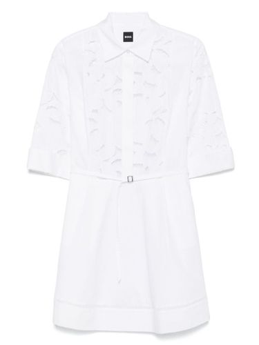 BOSS robe courte Derodi - Blanc - BOSS - Modalova