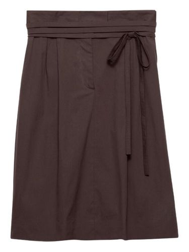 Jupe portefeuille en popeline - Prada - Modalova
