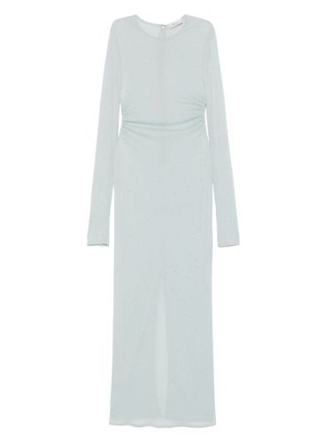 Robe longue à effet de transparence - Blumarine - Modalova