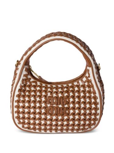 Sac porté épaule tressé Wander - Miu Miu - Modalova