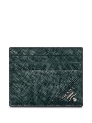 Porte-cartes en cuir Saffiano - Prada - Modalova