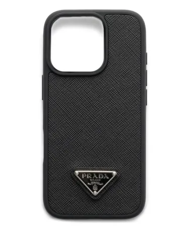 Coque d'iPhone 16 Pro texturée - Prada - Modalova