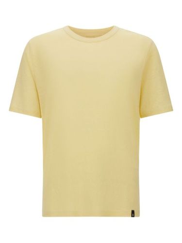 T-shirt en lin stretch - Boggi Milano - Modalova