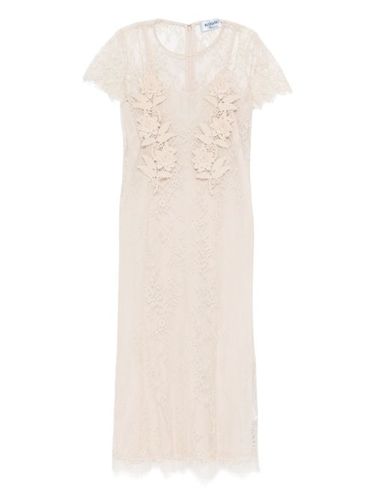 Robe mi-longue en dentelle - Blugirl - Modalova