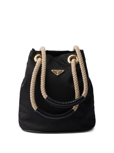 Sac seau Re-Nylon à anses en corde - Prada - Modalova