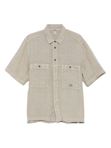 C.P. Company chemise en lin - Vert - C.P. Company - Modalova