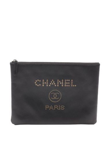 Pochette Deauville Pouch médium (2018) - CHANEL Pre-Owned - Modalova