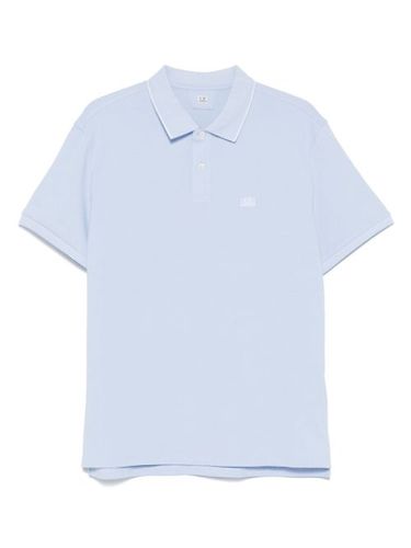 Polo à patch logo - C.P. Company - Modalova