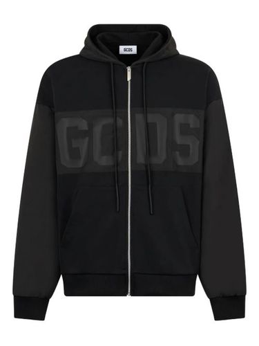 Hoodie zippé à logo imprimé - GCDS - Modalova