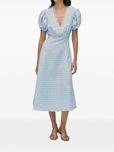 Robe mi-longue à carreaux - Sleeper - Modalova