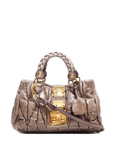 Sac à main matelassé 2Way (2000-2020) - Miu Miu Pre-Owned - Modalova