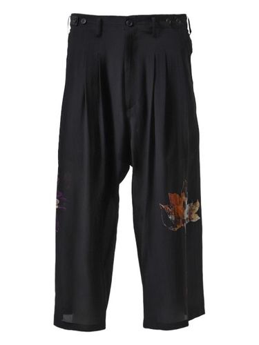 Pantalon en soie à coupe ample - Yohji Yamamoto - Modalova