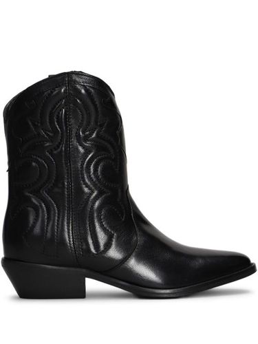 Bottines à détails de surpiqûres - Julie Dee - Modalova