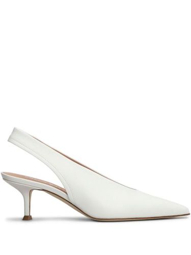 Escarpins en cuir à bride arrière - Lella Baldi - Modalova