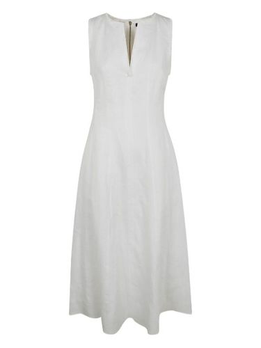 Robe mi-longue à col v - Seventy - Modalova