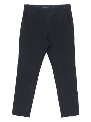 Transit pantalon en lin - Bleu - Transit - Modalova