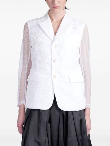 Blazer à empiècements transparents - Comme Des Garçons - Modalova
