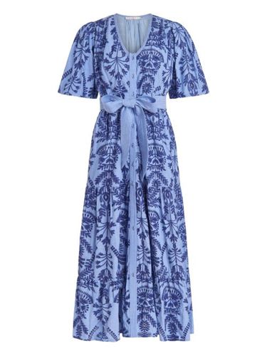 Robe mi-longue Natty à fleurs - Marie Oliver - Modalova