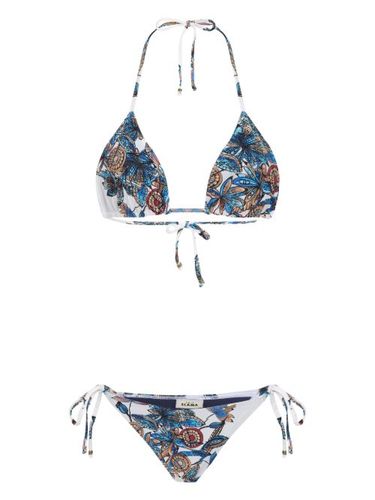Amir Slama bikini à fleurs - Blanc - Amir Slama - Modalova