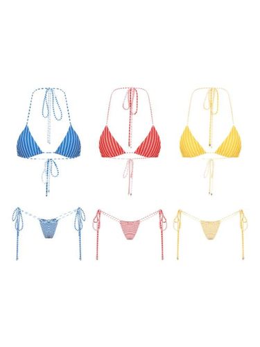 Bikini à rayures - Amir Slama - Modalova