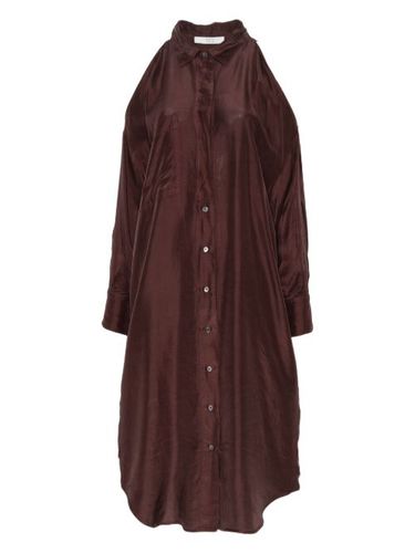 Robe en soie à coupe mi-longue - Tela - Modalova