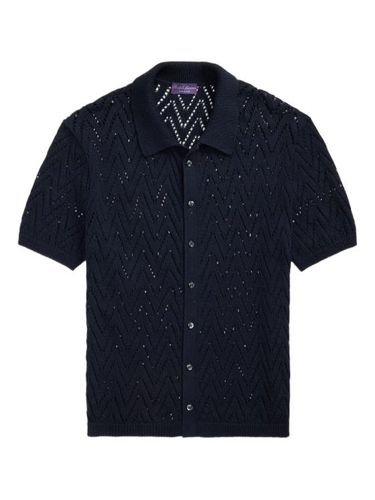 Chemise en maille zig-zag - Ralph Lauren Purple Label - Modalova