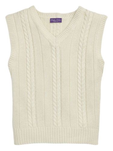 Débardeur en maille torsadée - Ralph Lauren Purple Label - Modalova