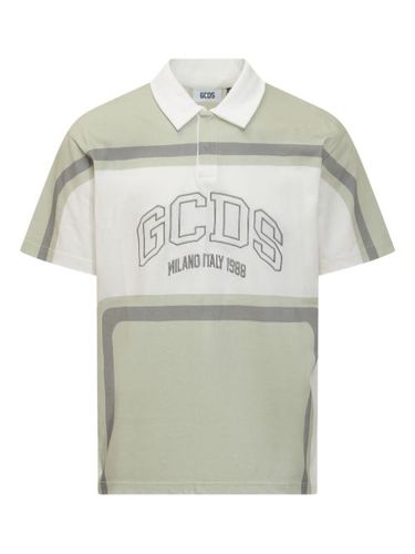 GCDS polo à logo imprimé - Vert - GCDS - Modalova