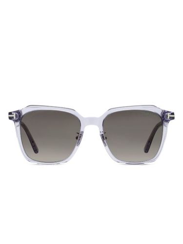 Lunettes de soleil à monture transparente - TOM FORD Eyewear - Modalova