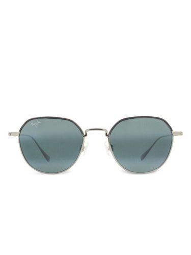 Lunettes de soleil Jack rondes en métal - Maui Jim - Modalova