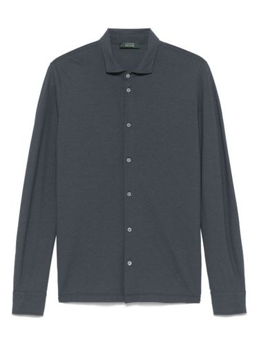 Zanone cardigan à capuche - Gris - Zanone - Modalova