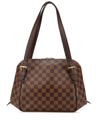 Sac porté épaule Belem MM en toile Damier Ébène (2005) - Louis Vuitton Pre-Owned - Modalova