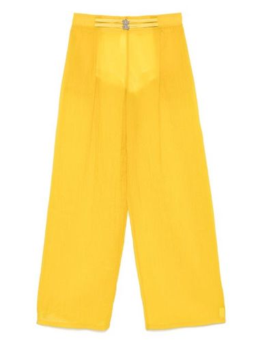 Pantalon en organza à design nervuré - Genny - Modalova