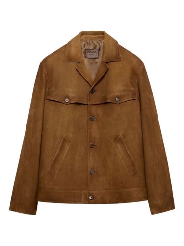 Prada blazer en daim - Marron - Prada - Modalova