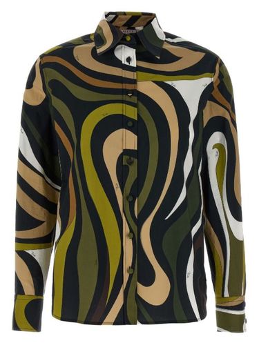 Chemise à imprimé marbré - PUCCI - Modalova