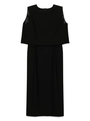 Robe en laine à design sans manches - LESS - Modalova