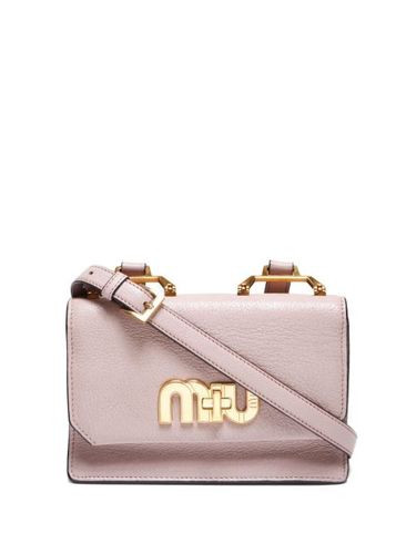 Sac porté épaule à plaque logo (2017) - Miu Miu Pre-Owned - Modalova