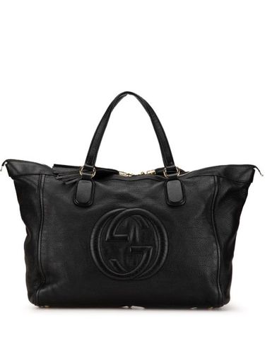 Grand sac à main Soho Zip en cuir (2000-2015) - Gucci Pre-Owned - Modalova