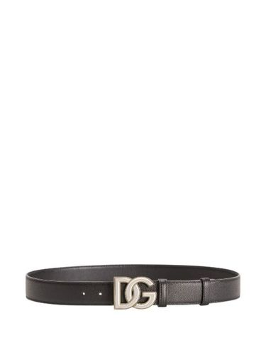 Ceinture à boucle logo - Dolce & Gabbana - Modalova