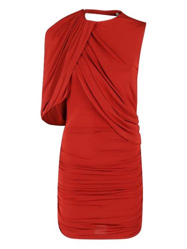 Robe courte à détail drapé - Magda Butrym - Modalova
