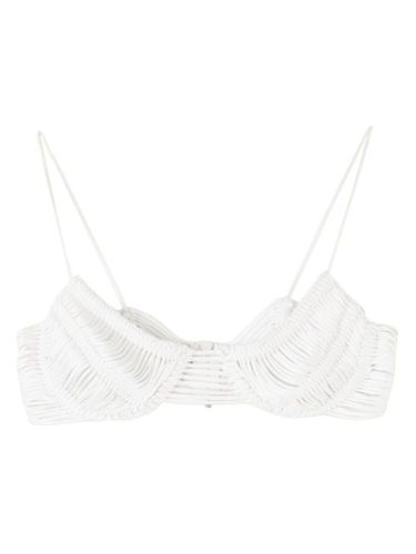 Soutien-gorge en macramé - Ermanno Scervino - Modalova