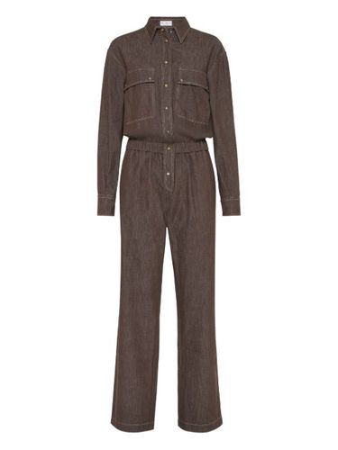 Combinaison en jean - Brunello Cucinelli - Modalova