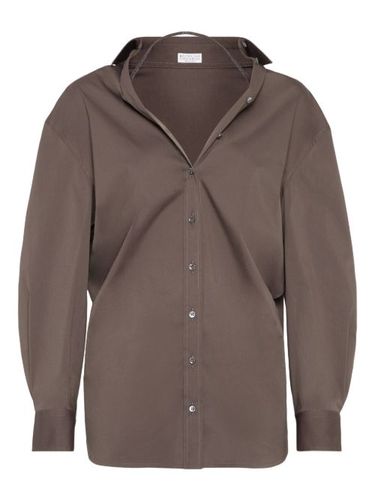 Chemise à boutonnière - Brunello Cucinelli - Modalova