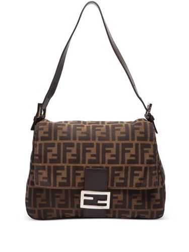 Sac porté épaule Mamma Baguette Zucca (2000-2015) - Fendi Pre-Owned - Modalova