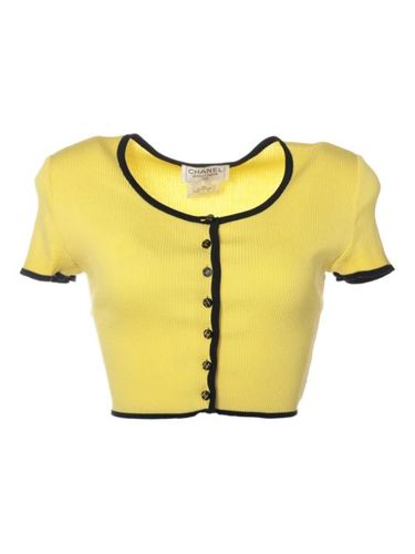 Haut crop en coton (1995) - CHANEL Pre-Owned - Modalova