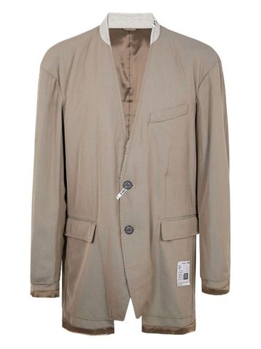 Blazer à simple boutonnage - Maison MIHARA YASUHIRO - Modalova