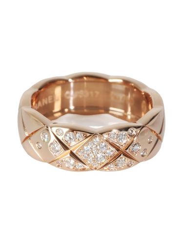 Bague Coco Crush en or 18ct sertie de diamants - CHANEL Pre-Owned - Modalova