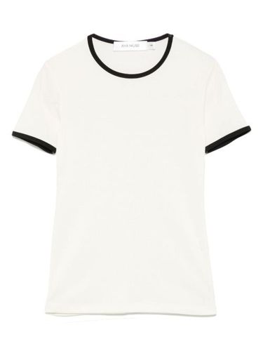 T-shirt à bords contrastants - Aya Muse - Modalova