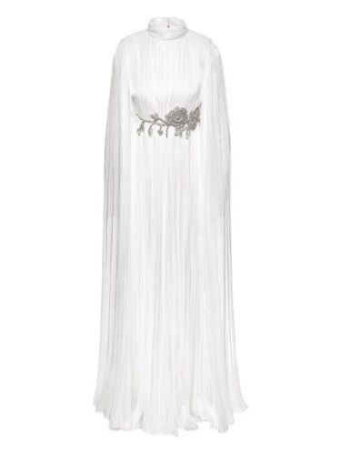 Robe longue à design plissé - Ana Radu - Modalova