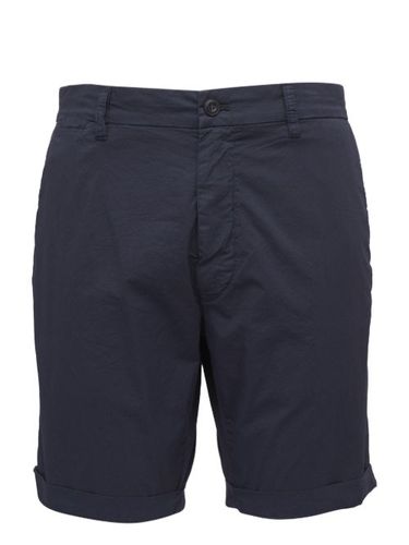 Mason's short à patch logo - Bleu - Mason's - Modalova